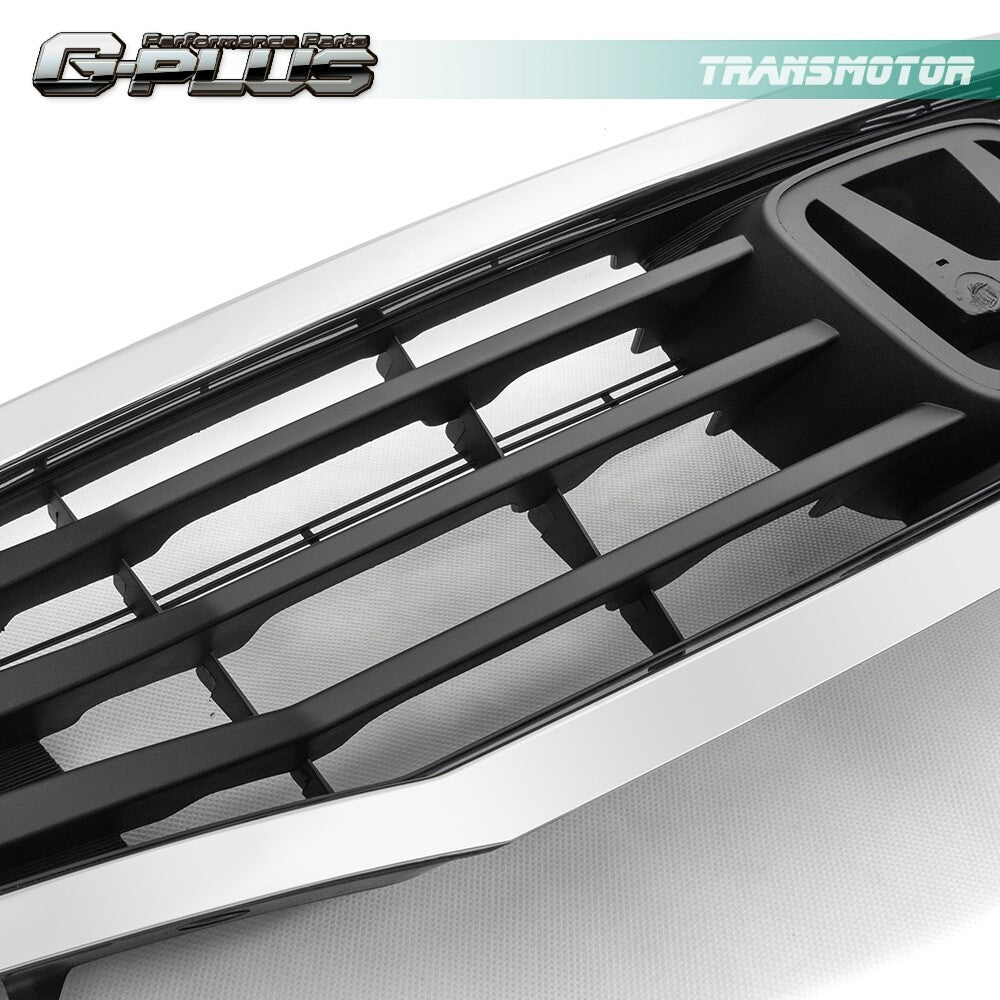 Suitable for 2008-2010 for Honda Accord 4Dr chrome front cover anti-collision barbecue grill- v