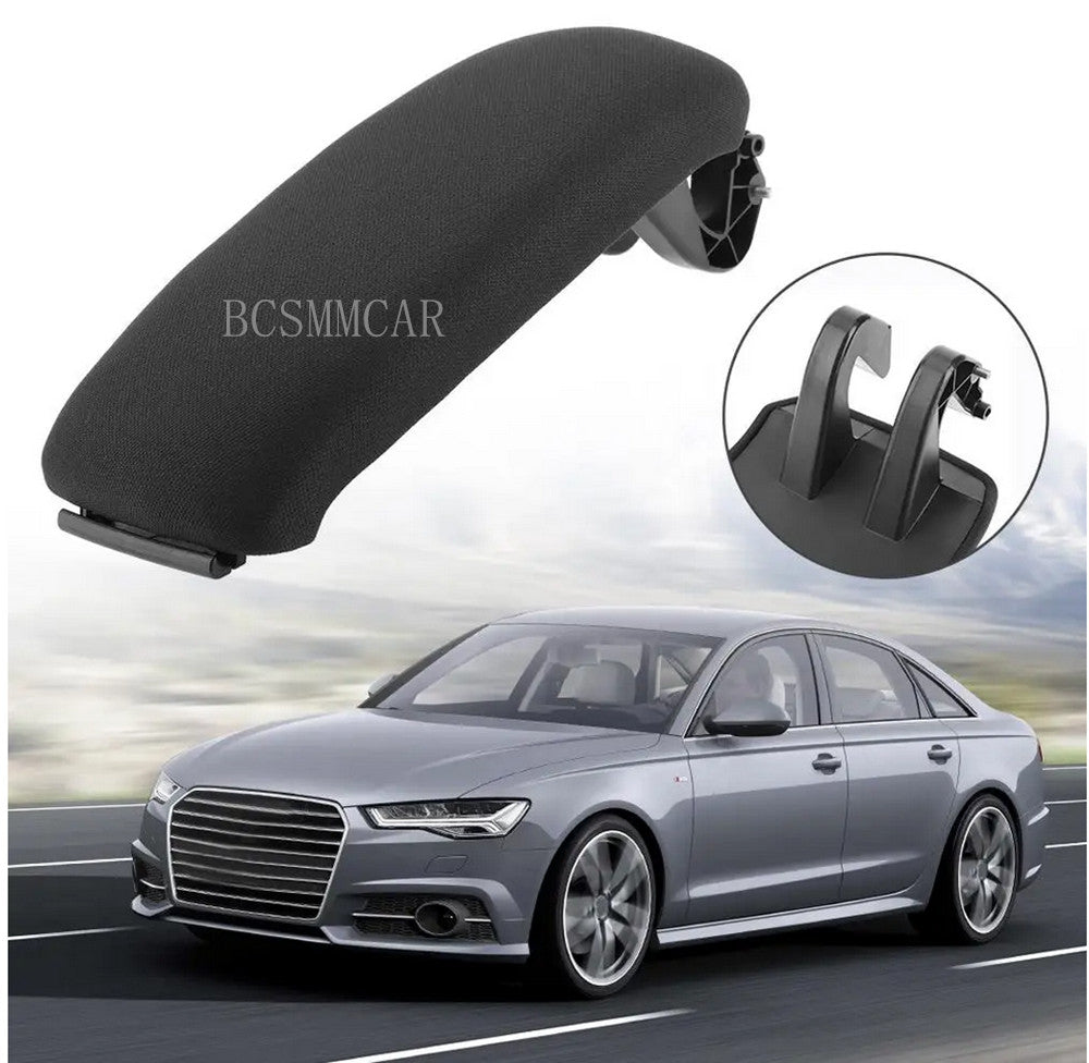 for Seat Armrests Box Pad Center Console Armrest Lid Cover Fit for AUDI A3 2003-2012 Q