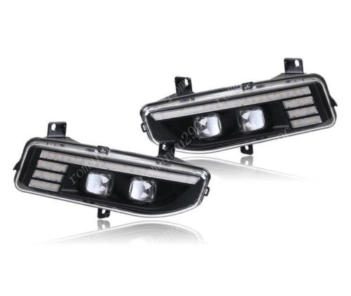 2P for Nissan Rogue 2017-2020 LED Car DRL lights/Turning lights/Front Fog lights