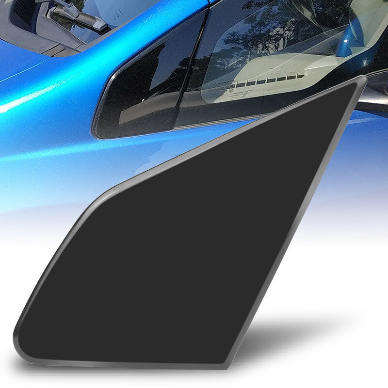 Left+Right Corner-Window Mirror Molding Trim Cover for Honda Fit Jazz 2009-11