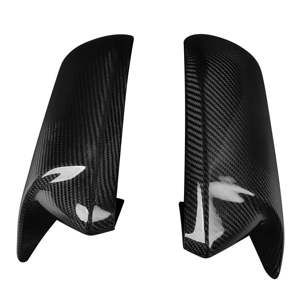Carbon Fiber Side Door Rearview Mirror Cover Cap for Ford for Mustang 2015-2024 2016