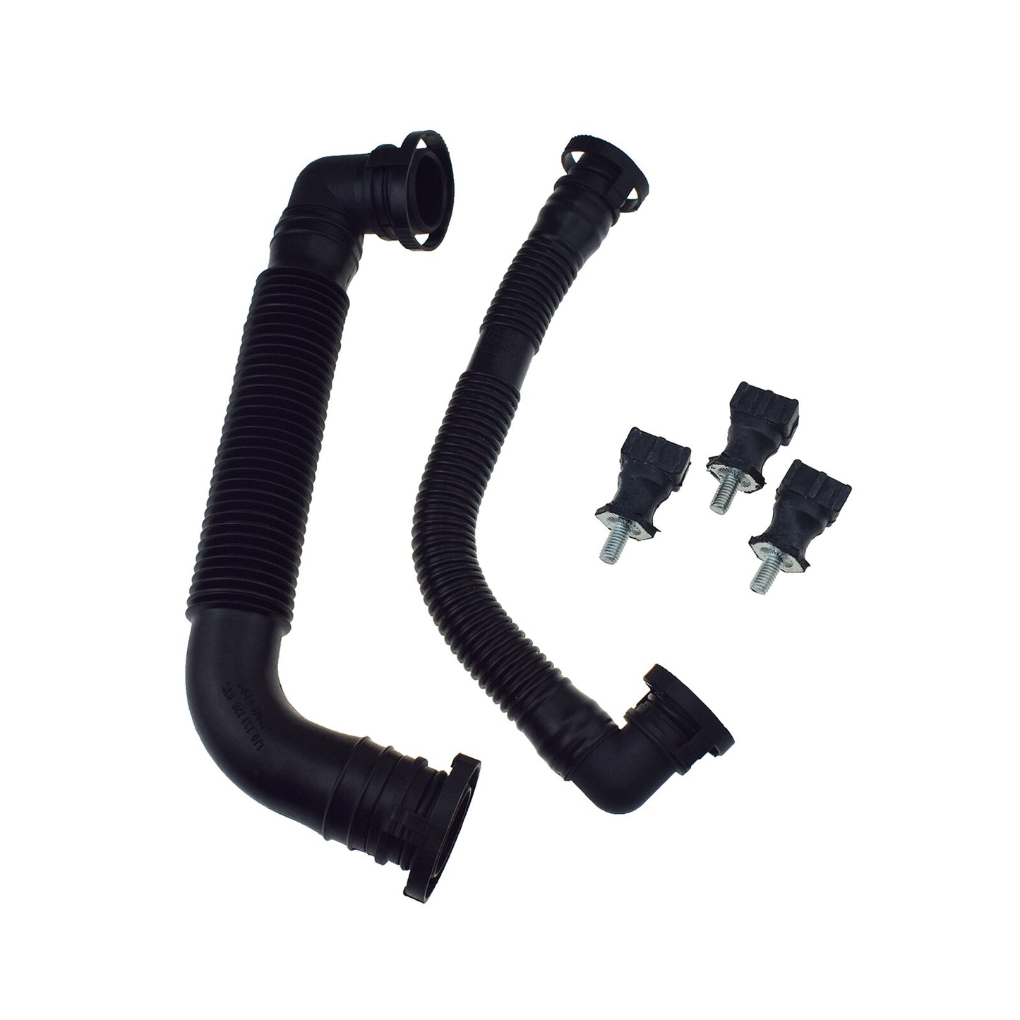 Smog Secondary Air Pump Breather Hose 3Mounts for Audi A4 for VW for Passat B6 for Golf 5
