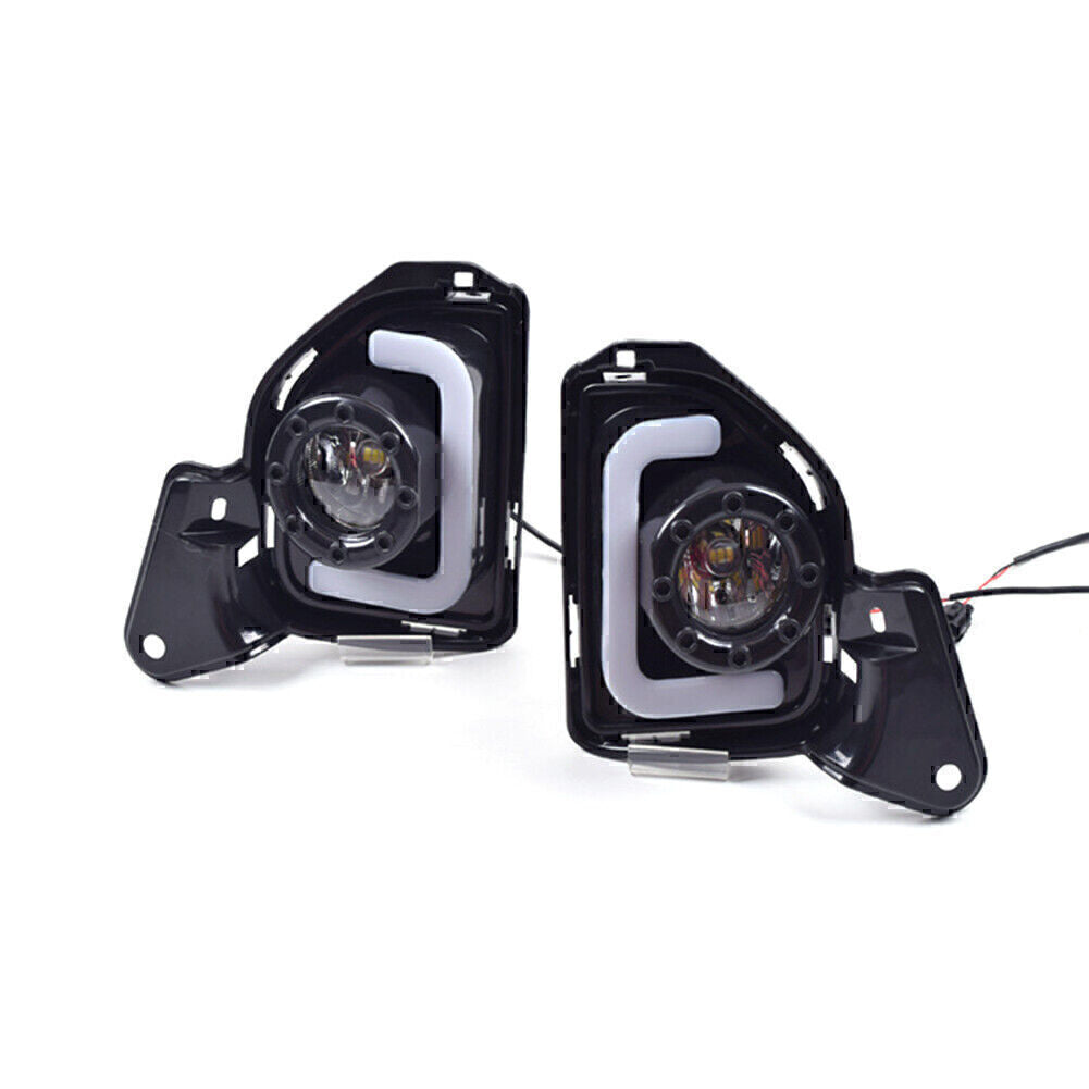 LED DRL Daytime Running Light Fog Turn Signal Lamp for Toyota Hiace 2014 - 2016