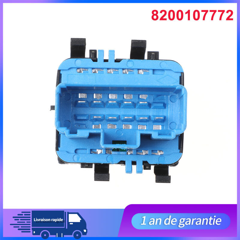 BOUTON LEVE VITRE AVANT GAUCHE ET DROIT POUR for RENAULT CLIO 2 CONFORT 8200107772