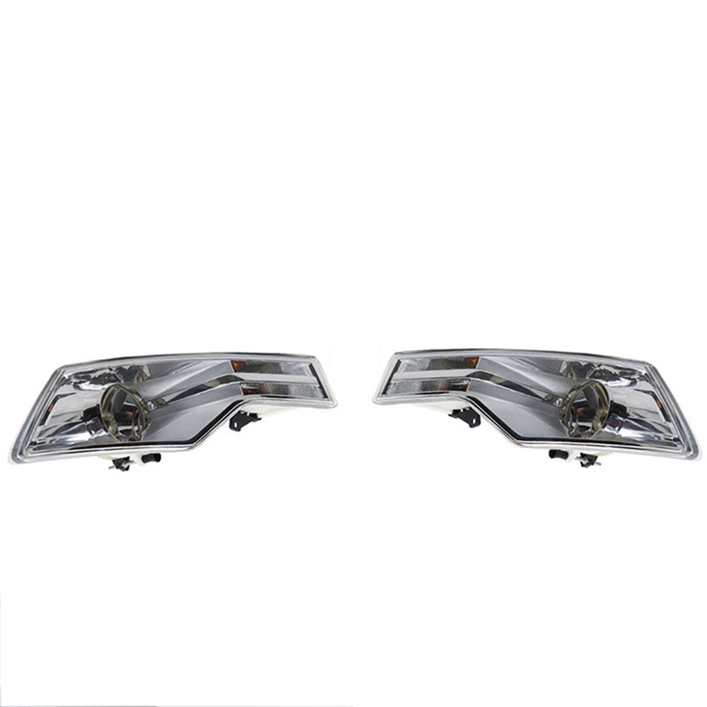 A pair of front bumper transparent lens fog light drive lights are suitable for Citro?n C5 2009 - 2012