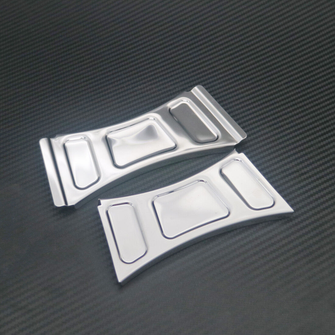 Chrome Frame Downtube Crossbrace Cover Accent Trim for Harley Touring 1999-2013 Q