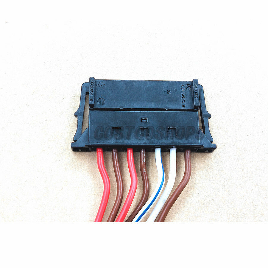 TailLight Bulb Holder Wire Plug Harness for Mercedes W204 W211 C200 C23