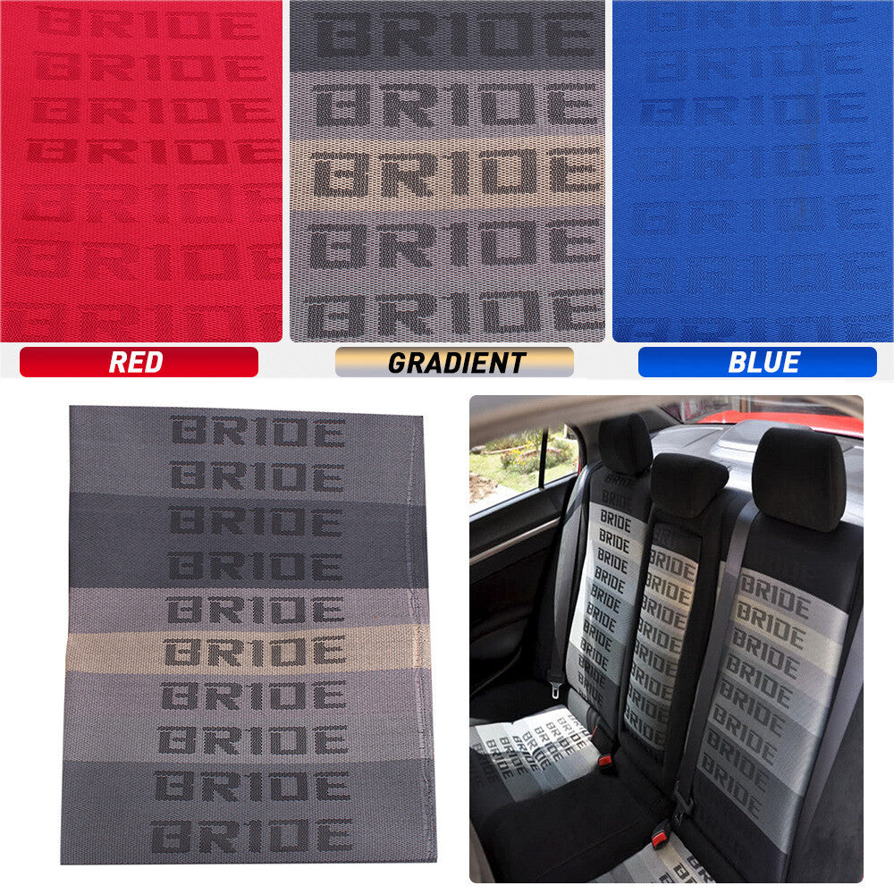 1mx1.6m Interior Racing Car Seats Cover Fabric Cloth Decor Material Kit Q