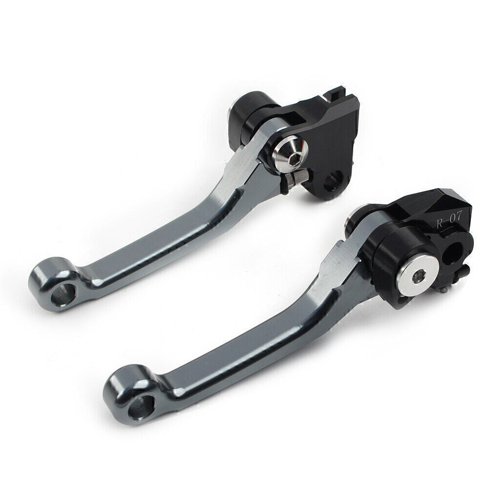 Fit for Honda CRF250R 2007-2022 CRF450R 2007-2020 Brake Clutch Levers Pivot GREY