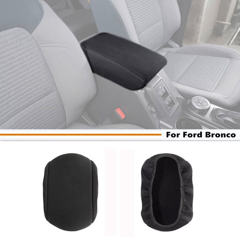 Car Center Armrest Box Soft Cover Mats Accessories For Bronco 2021-2024 v