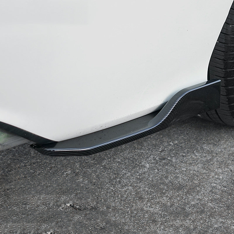 Carbon Rear Bumper Air Spoiler Side Body Trim Wing for Honda Accord 2018-2022