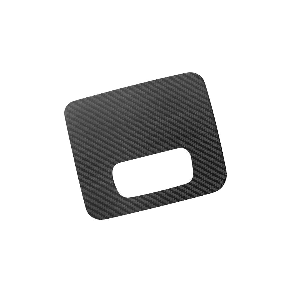Red Carbon Fiber Steering Wheel Accent Trim Cover for MINI Cooper 2007-2011 v