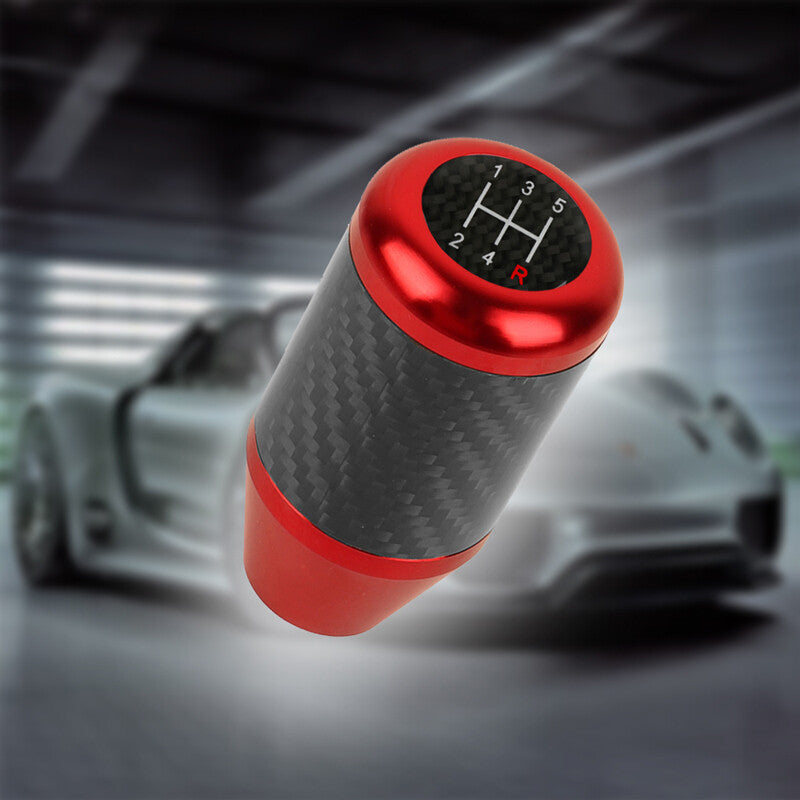 Manual transmission car gear shift lever/shift blade/gear shift head kit (carbon aluminum alloy) n