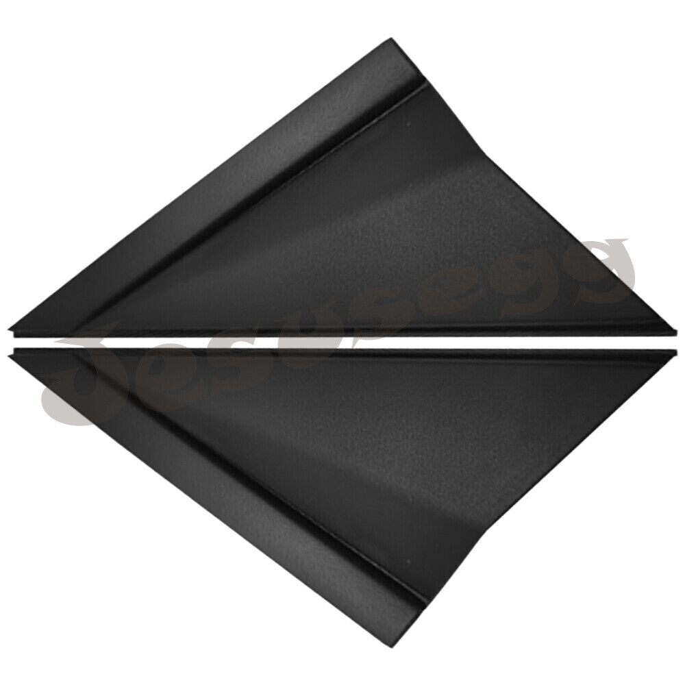 2pcs Fits for Hyundai for Elantra 2011-2013 LeftRight Side Fender Pillar Molding Black