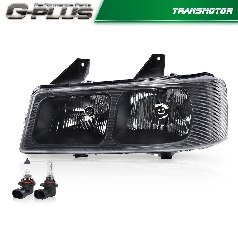 Fits 03-23 for Express for GMC Savana Van Left Driver Side Light Black - v