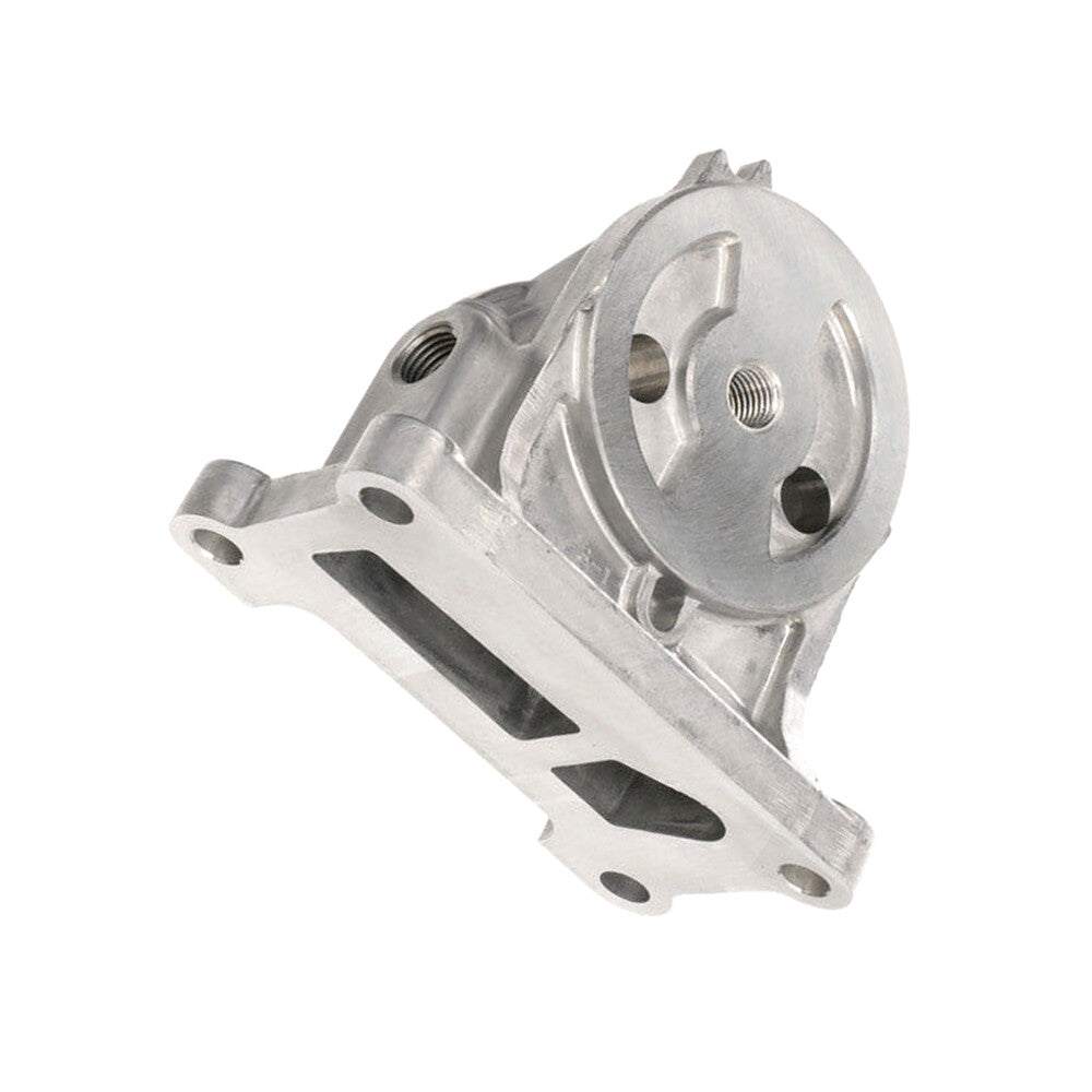 Silver Engine Oil Filter Adaptor Housing Assembly for Mazda Metal Q