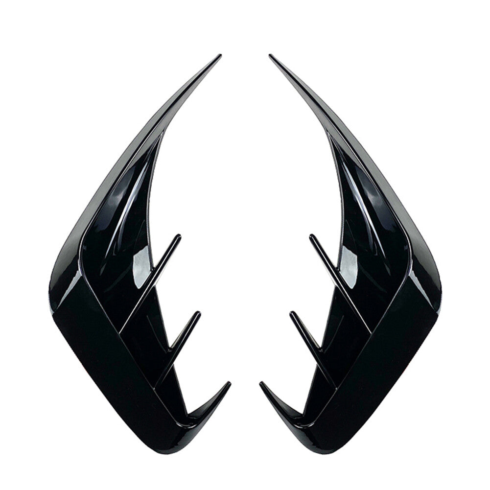 Rear Bumper Canards Lip Splitter Fins for BMW 3-Series G20 2019-2022