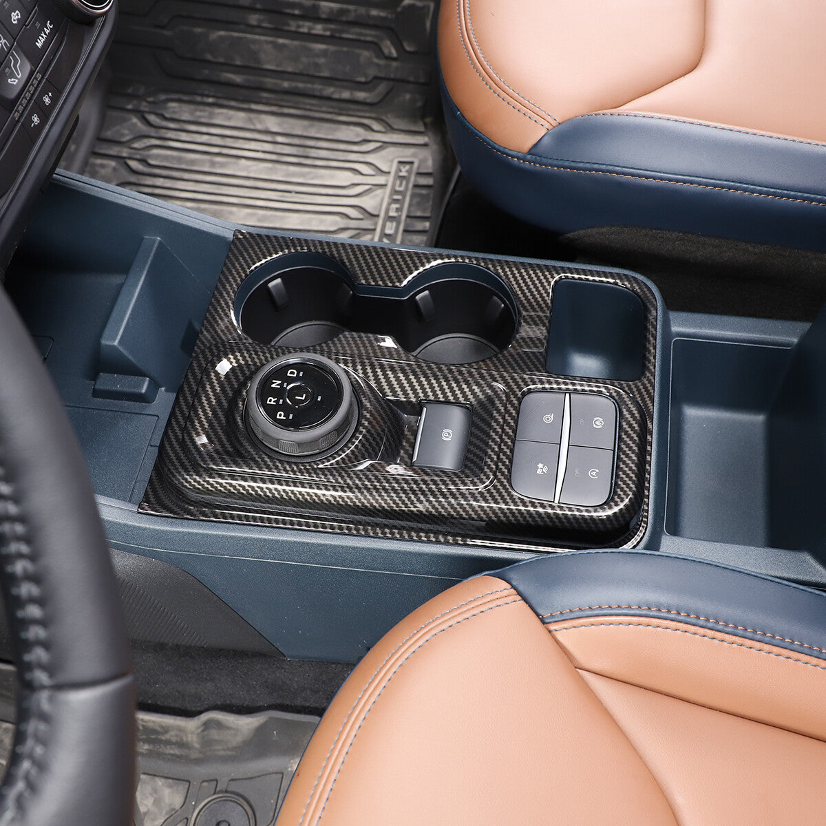 Gear Shift Console Side Storage Box Black Suitable for G-Class 2004-2011- v