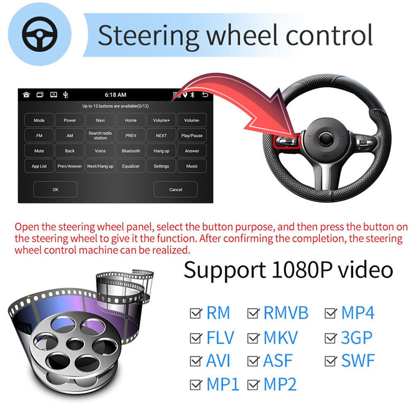 2+32G Car Stereo Radio CarPlay Android 12.0 WiFi GPS For 2008-2013 for Toyota Tacoma