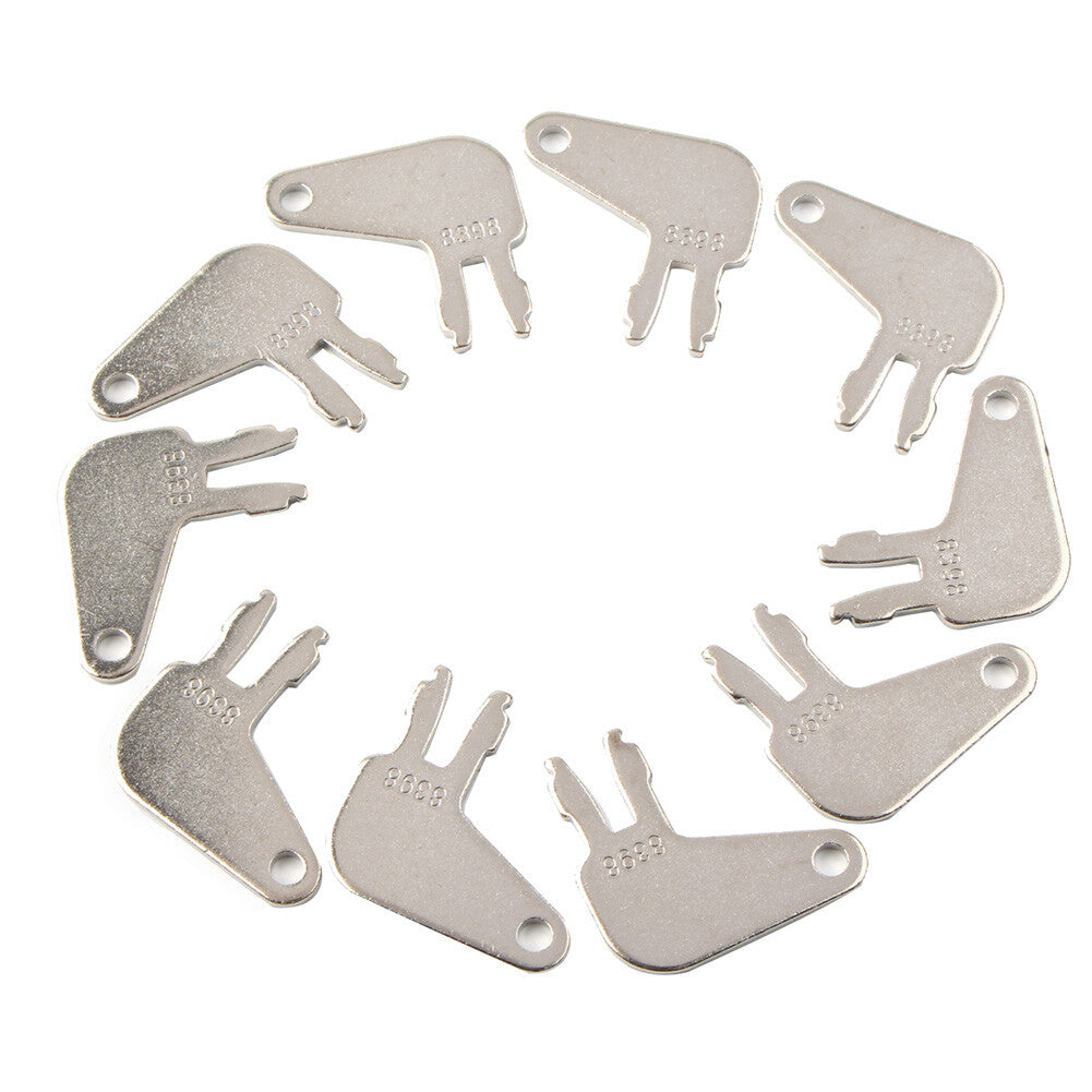 Master Disconnect Key 8398 8H5306 For Caterpillar CAT Equipment Battery 10pcs