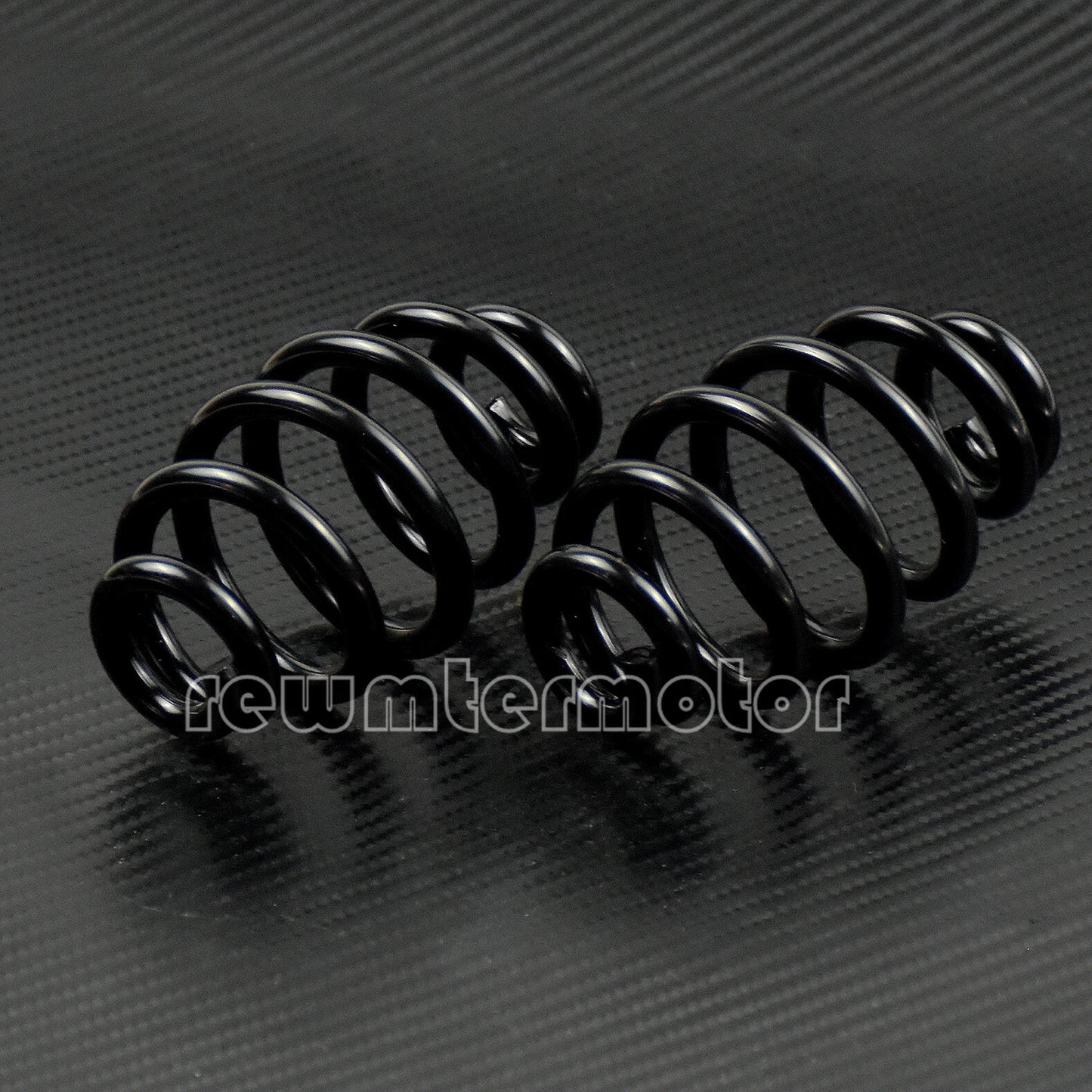 Black 3'' Solo for Seat Springs Fit For Chopper Bobber Softail Cafe Racer 1 Pair Q