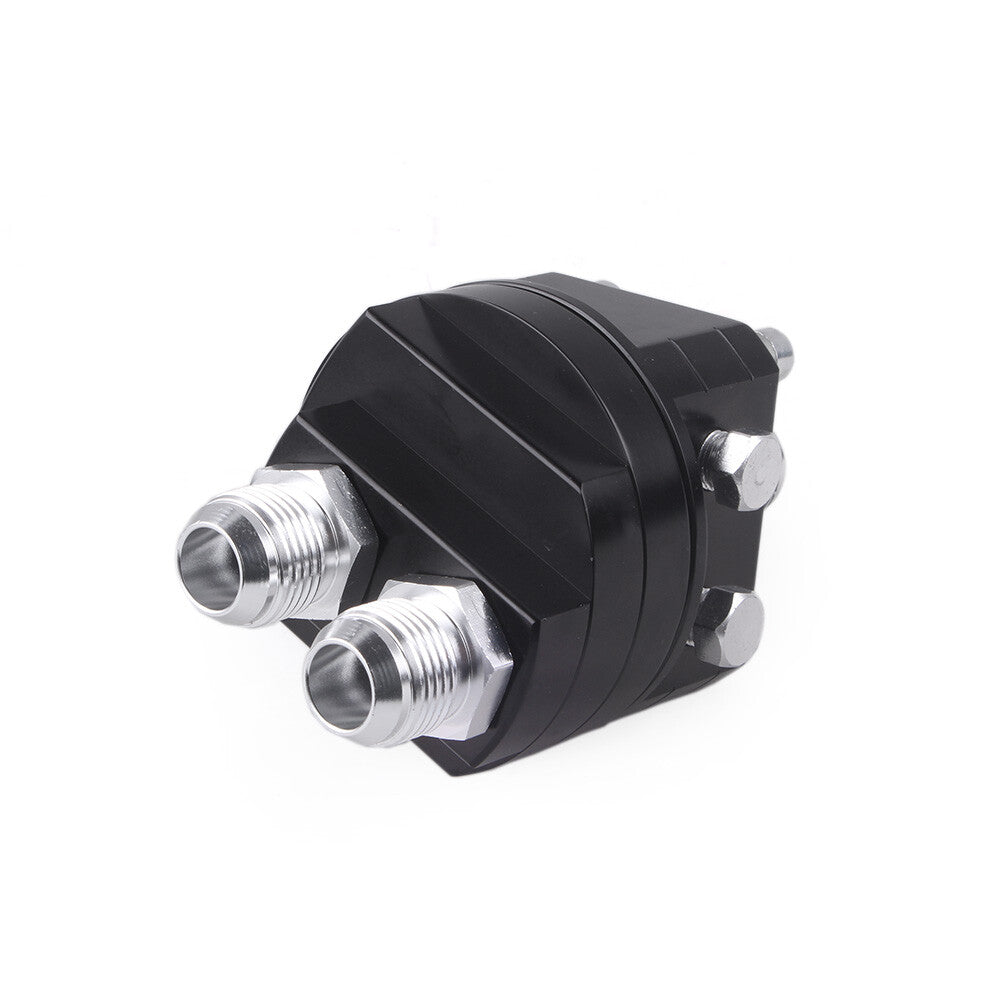 Universal 10-AN10 Cooler Sandwich Plate Adapter Oil Filter Q