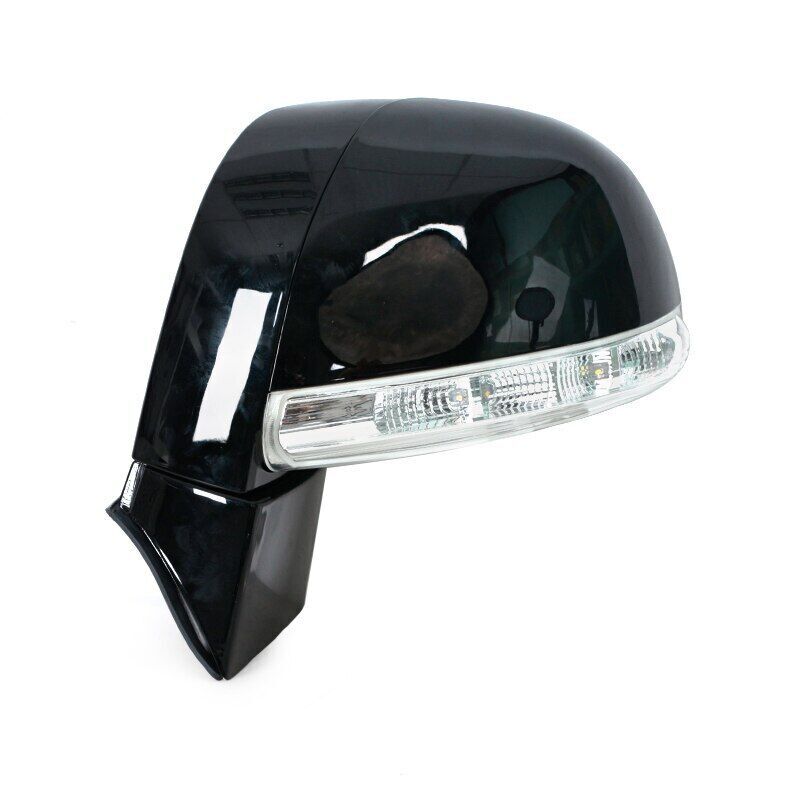 1-piece for Chevrolet Captiva 2008-2017 Right Side Mirror Assembly, Black, 8-pin