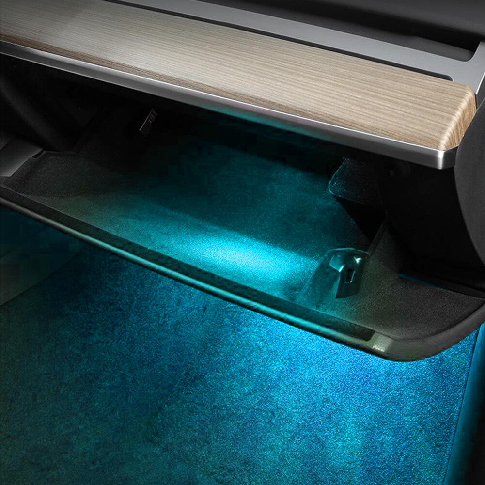 Car Interior Lighting Ultra Bright LED Lights Ice Blue for Tesla Model 3 S X Y