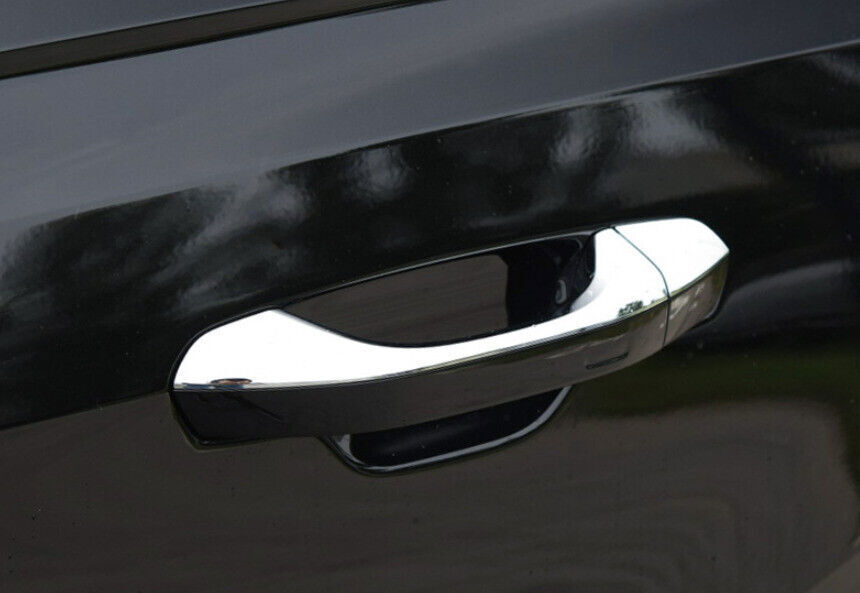 for Audi A6 2019-2024 ABS Chrome Exterior Outside Door Handle Molding Cover Trim