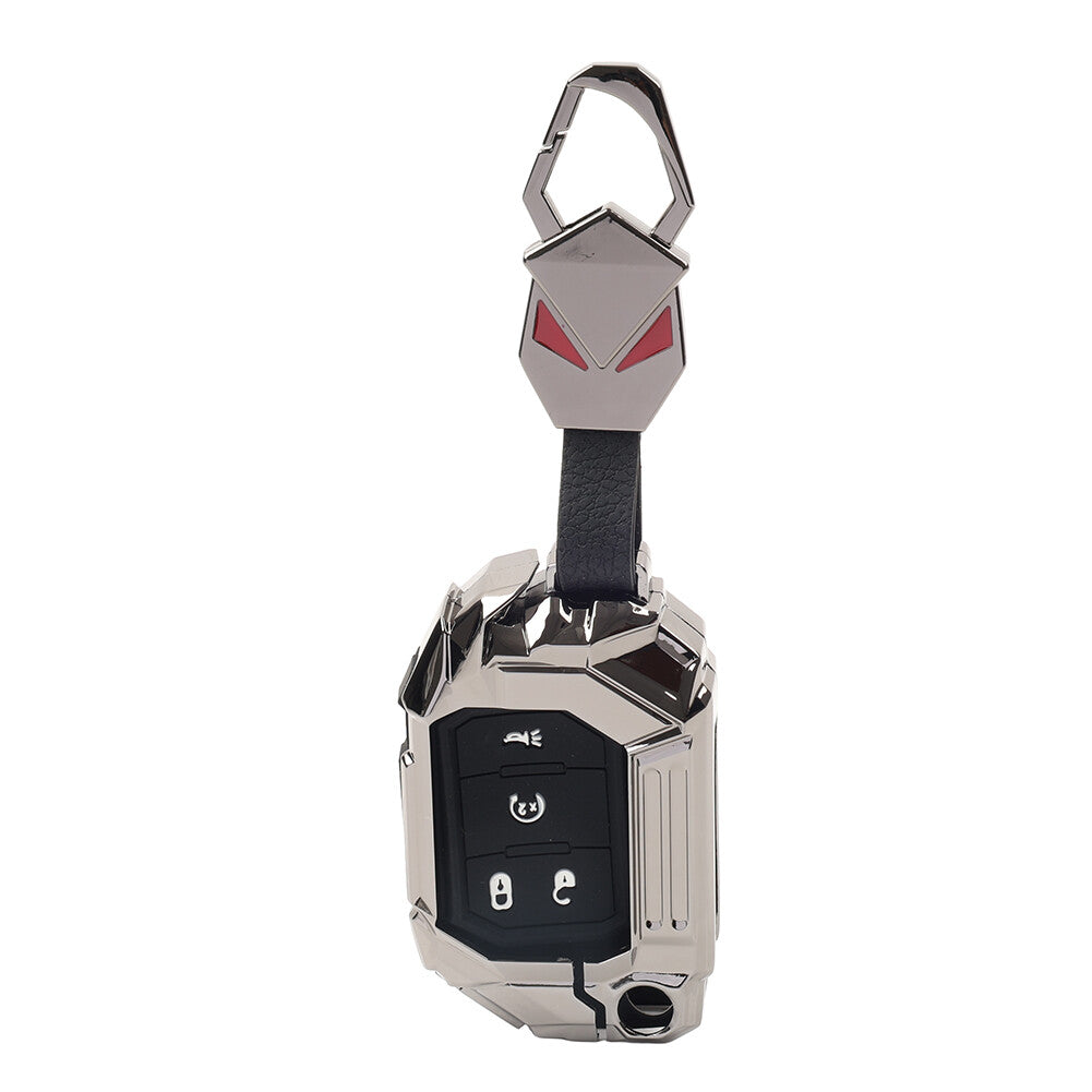 Remote Control Key Fob Cover Case for Jeep for Wrangler 2018-2024 18 Gladiator 20-24