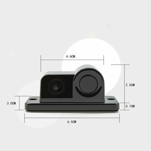 2in1 Car Parking Reversing Sensor Radar Rear View Backup Night Vision Camera Kit