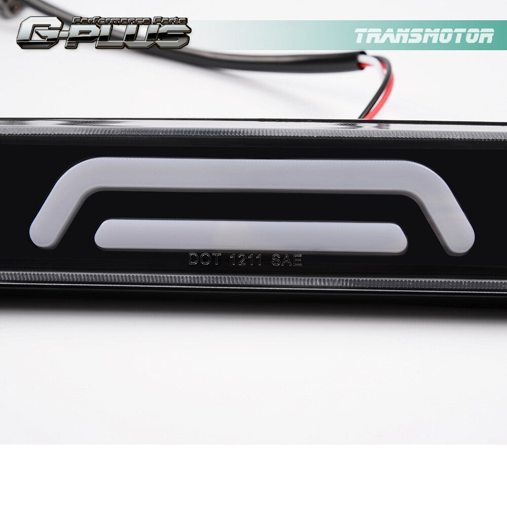 Black Fit For 1999 - 16 Fu Version Super Duty F-350 Third 3rd Brake LED- v