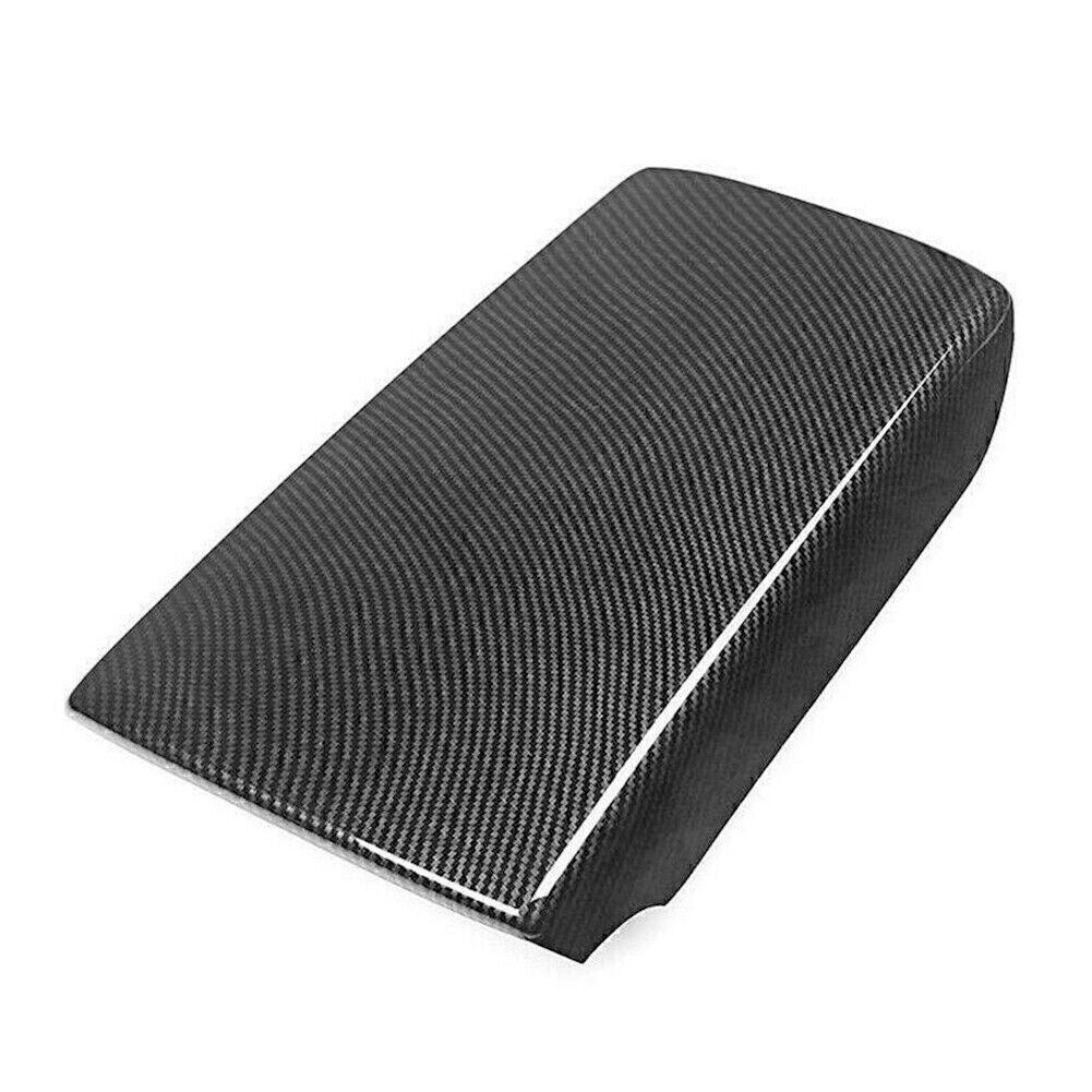 Carbon Fiber Center Console Armrest Box Panel Cover for Honda Accord 2018-2020