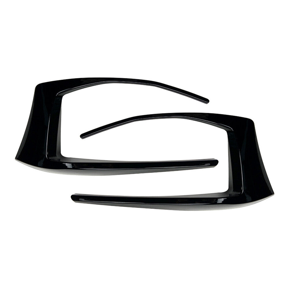 Rear Bumper Spoiler Fog Light Cover Fit for VW for Golf 7 GTI R GTD Mk7 2013-2016