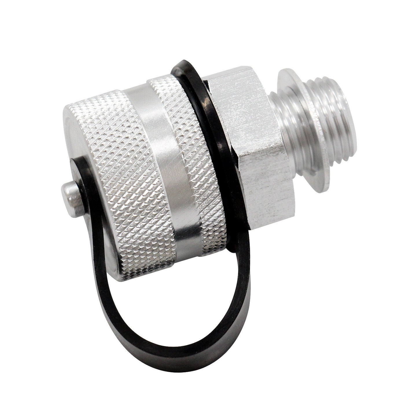 Quick Twist drain valve for M14-1.50 stainless steel drain hose accessories - no mess.