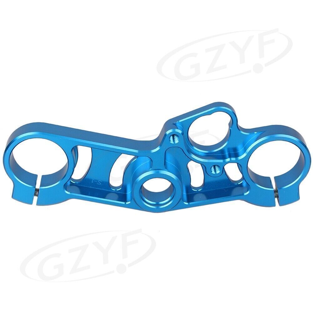 for Suzuki GSXR600/750 06-09 GSXR1000 2007 08 Upper Top Clamp Triple Tree Blue