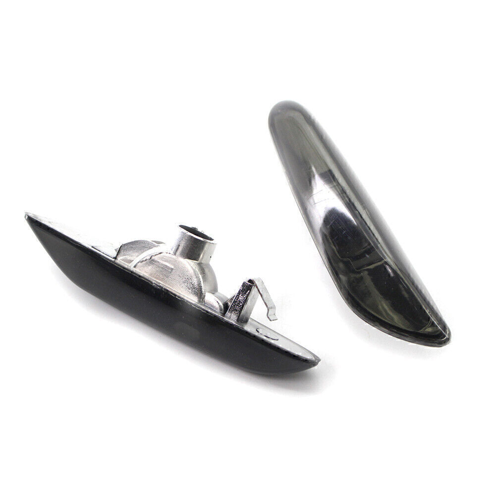 2pcs Gray Side Marker Light Turn Signal Lamp Fit for BMW E46 4DR 02-05 63137165915