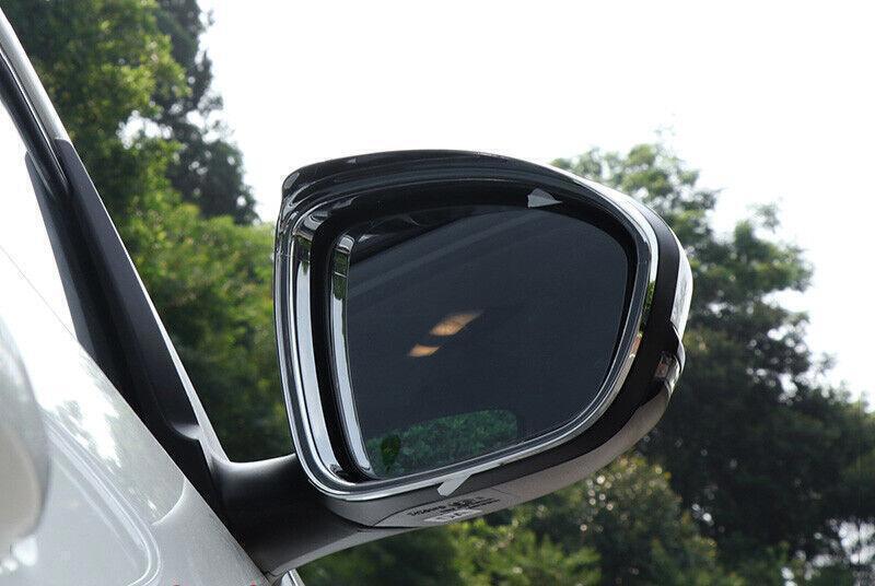 2P Exterior Door Rear View Mirror Frame Trim for Nissan Sentra 2020-2023 Chrome