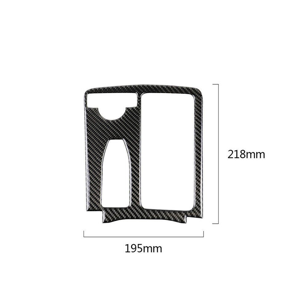 Carbon Fiber Cup Holder Trim for Mercedes-Benz C-Class E-Class W204