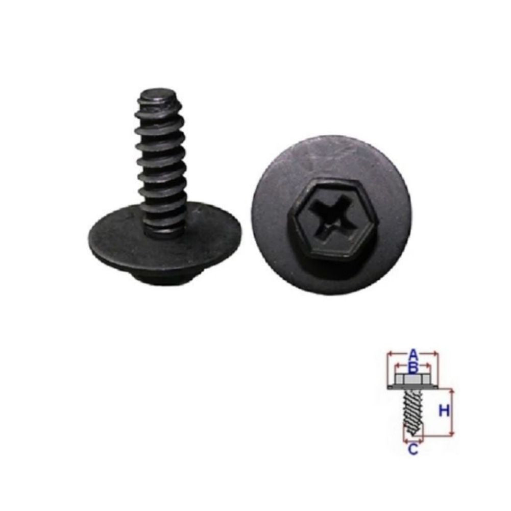 9CF600516B Bumper Retainer Screws for Mazda CX-5 CX-7