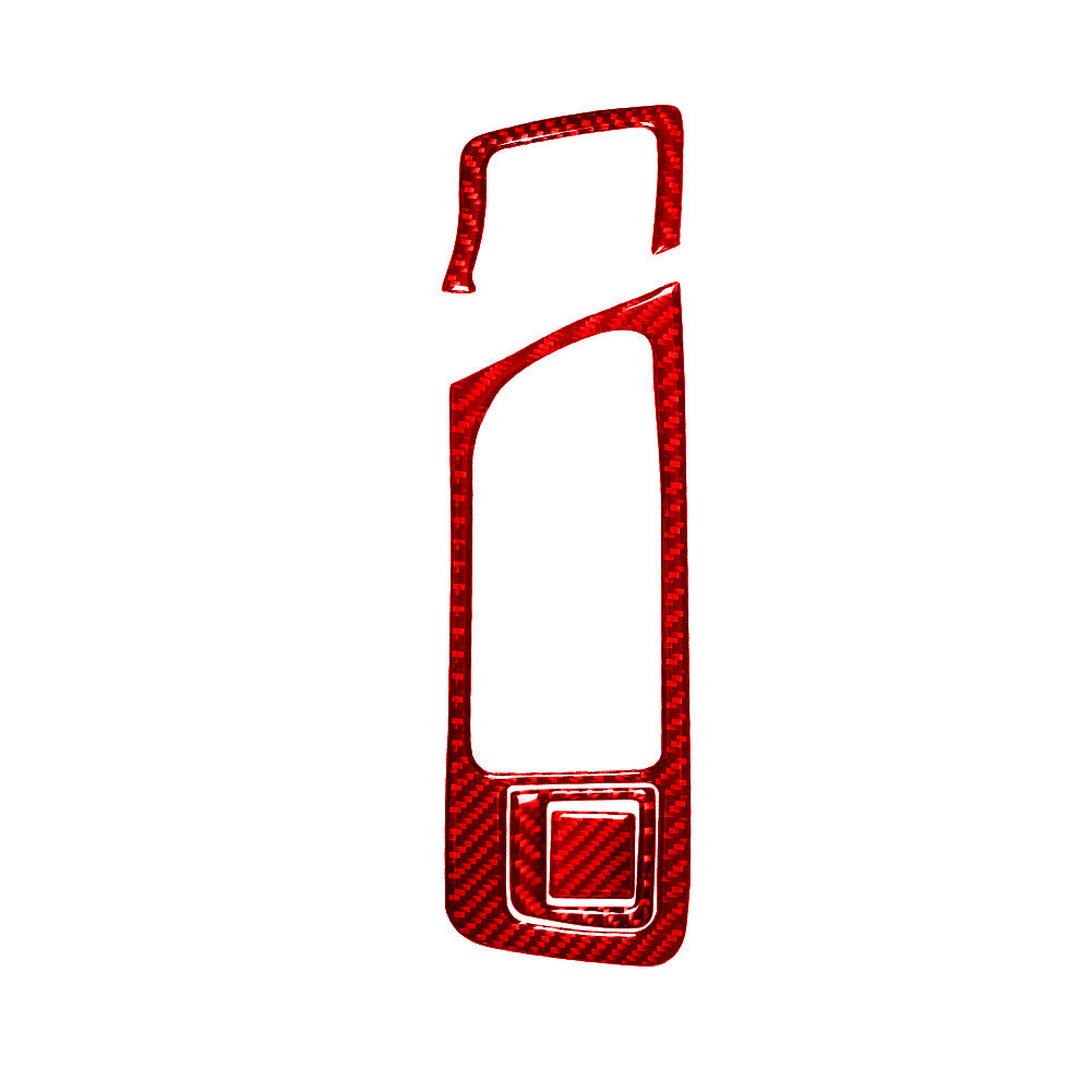 Carbon Fiber Center Navigation LCD Frame Cover Trim For Ranger 2019-2022 v