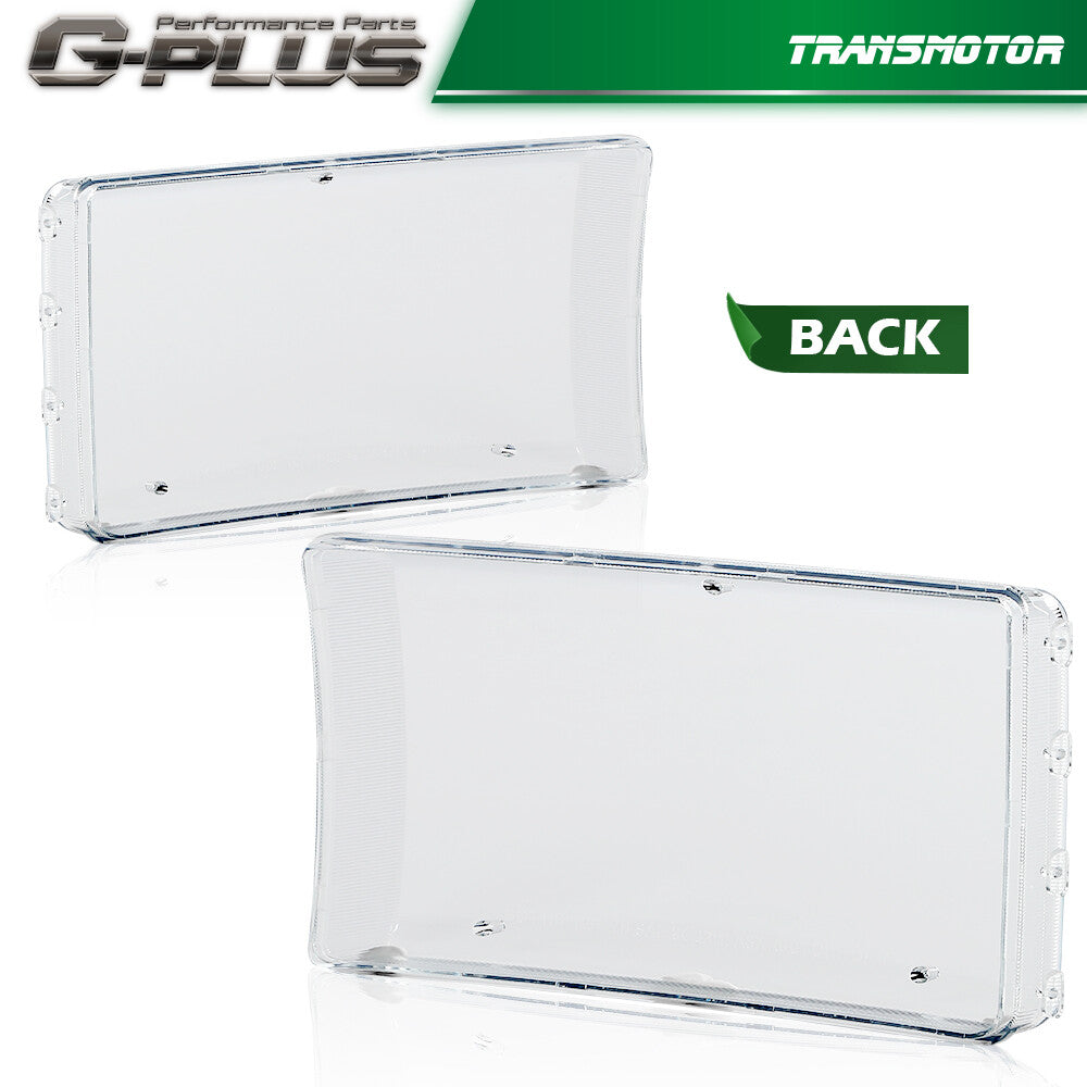 Fits 1994 - 2002 for Dodge for RAM 1500 2500 3500 Clear Headlight Replacement Lenses - v