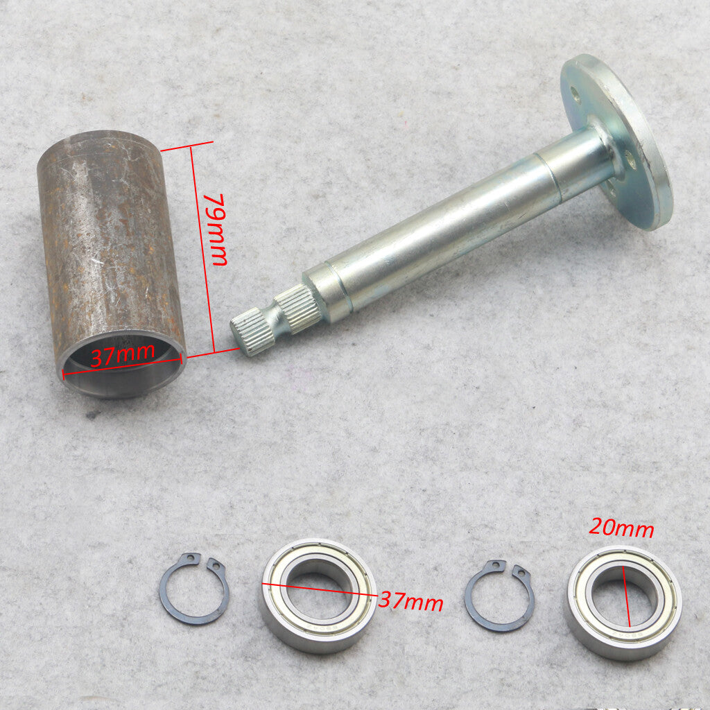 Complete Steering Rack Pinion Assembly Tie Rod Ends Go Kart Go Cart ATV