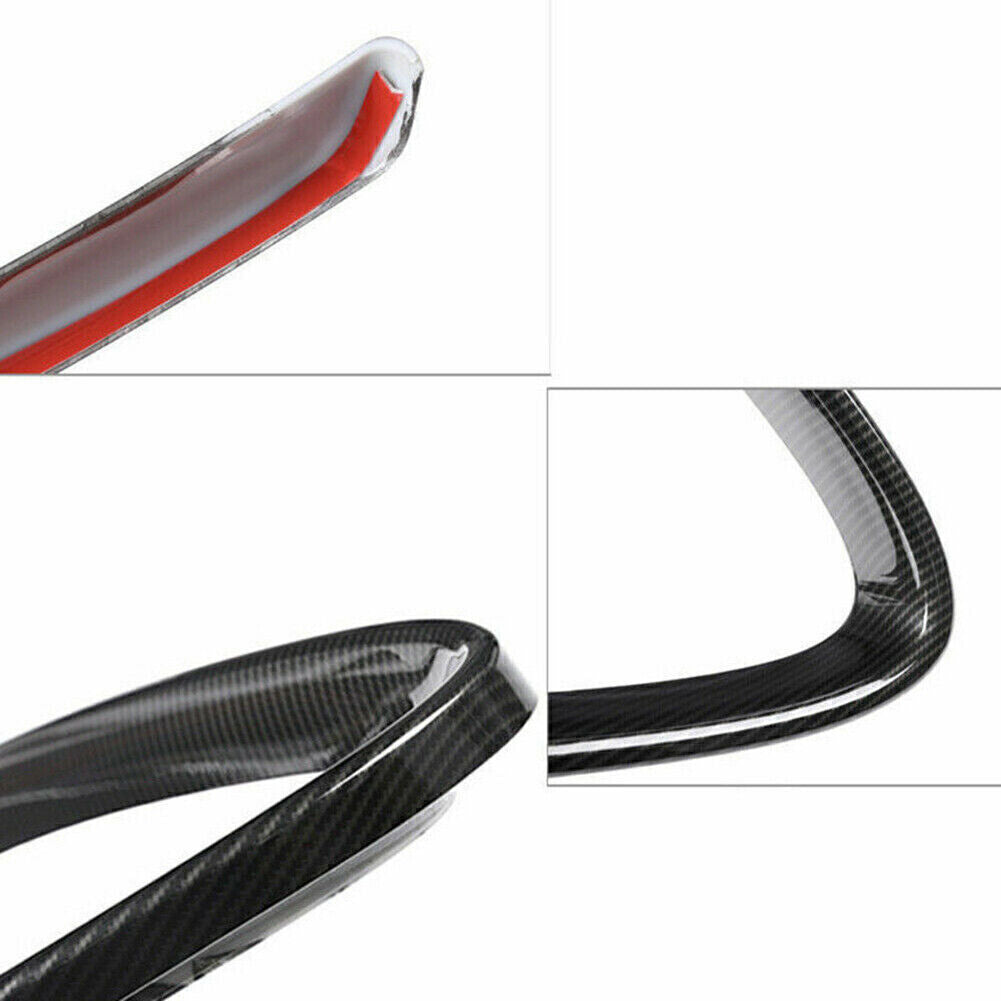 Carbon Fiber Front V Shape Front Grille Cover Fit for Alfa Romeo for Stelvio 2017-22