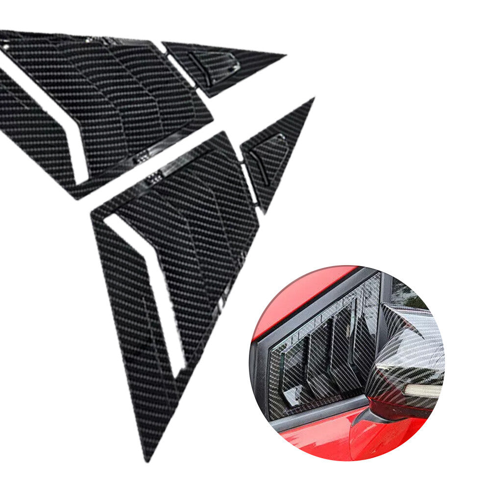 Front Window Louver Shutter Vent Cover Trim for Honda for Civic Seden G9 2012-2015