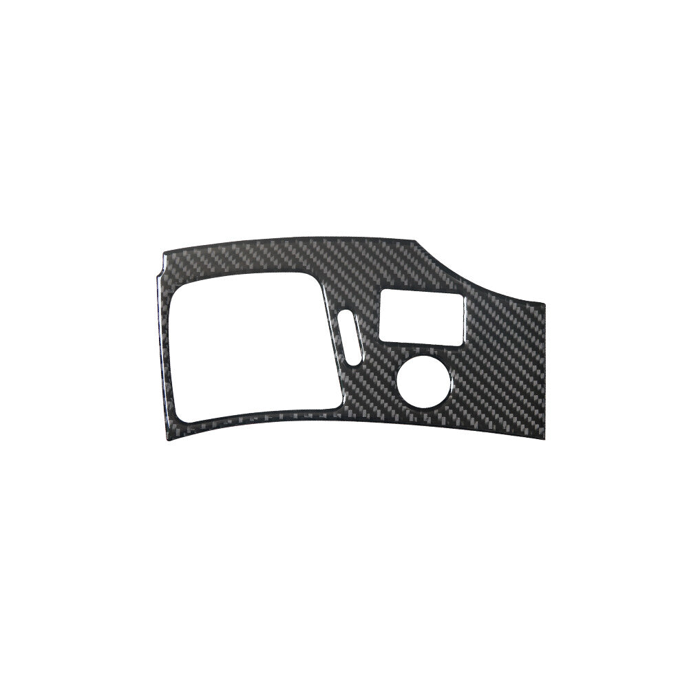 3Pcs Carbon Fiber Steering Wheel Button Trim for Honda CRV CR-V 2012-2016 Type B v