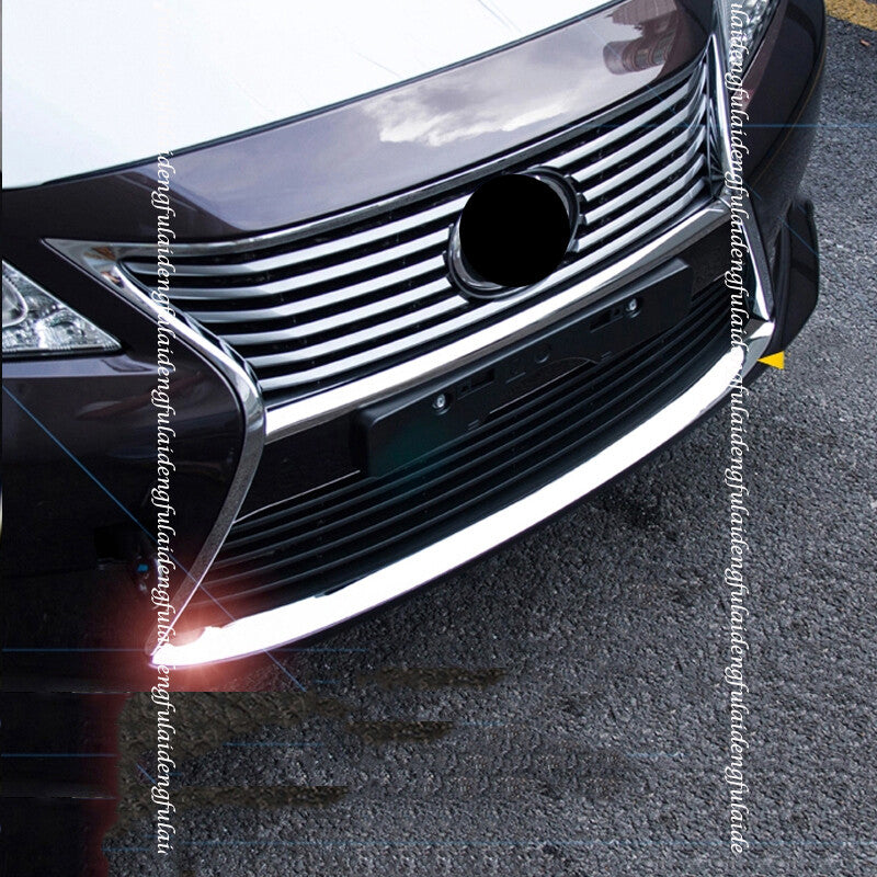for Lexus ES350 ES300H 2012-15 Stainless Front bumper spoiler Lip Moulding Trim