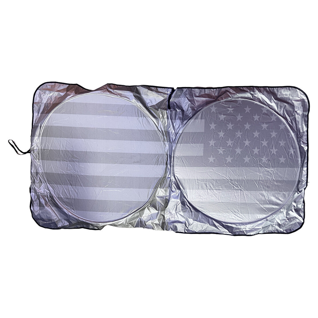 Fit for Chevy Silverado 1500 2500 US Flag Windshield Sun Shade UV Block Cover, v