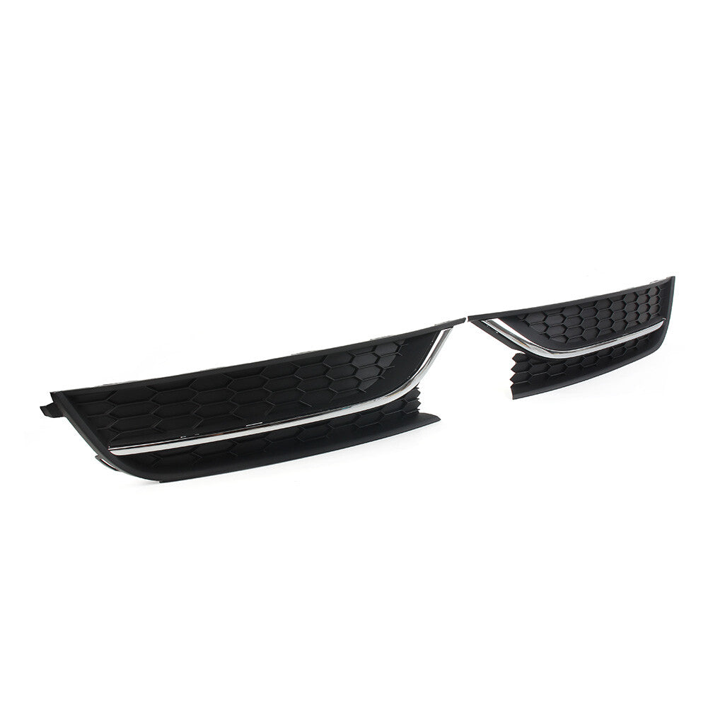 Front Bumper Fog Light Grilles Cover for VW for Passat 2012-15 561853665E 561853666C