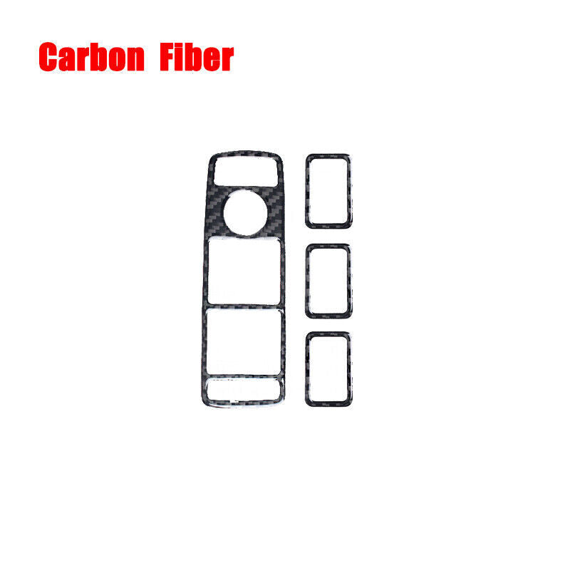 Carbon fiber window regulator panel decorative stickers suitable for GLS, GLE, ML, CLA- n